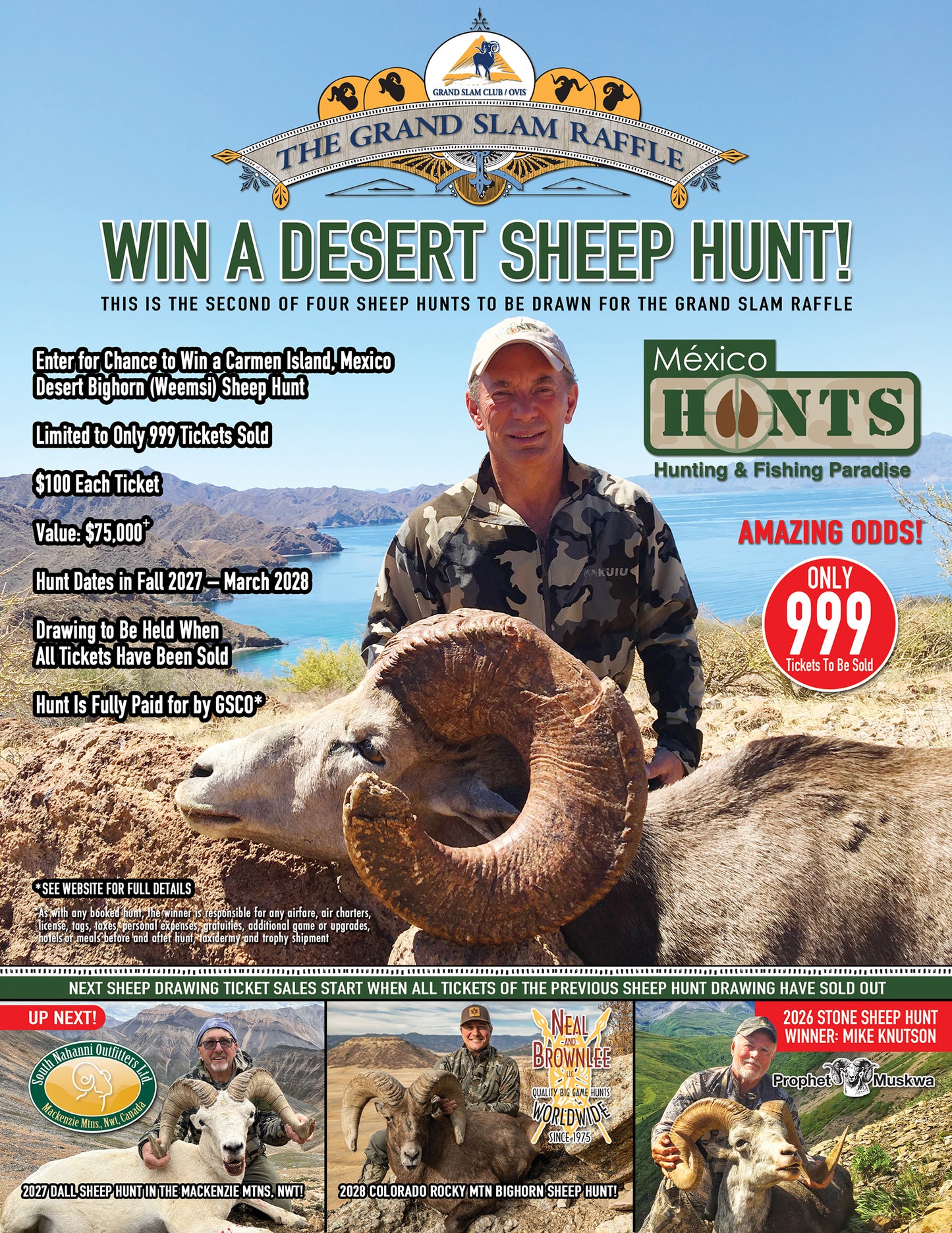 2026 Weemsi Desert Sheep Hunt in Mexico